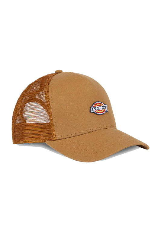 Cappellino trucker marrone Hanston cotone Dickies P24 DK0A4YV3BD01 3BD01 DICKIES 