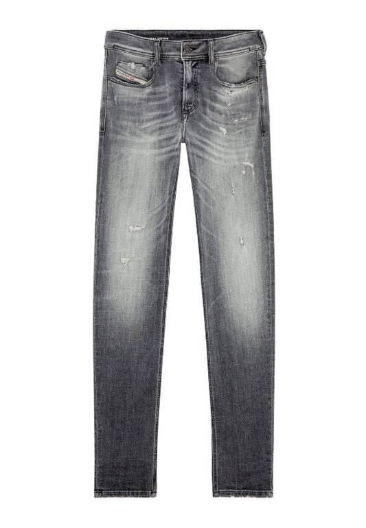 Pantalone Jeans grigio vita bassa skinny 1979 Sleenker Diesel P24
