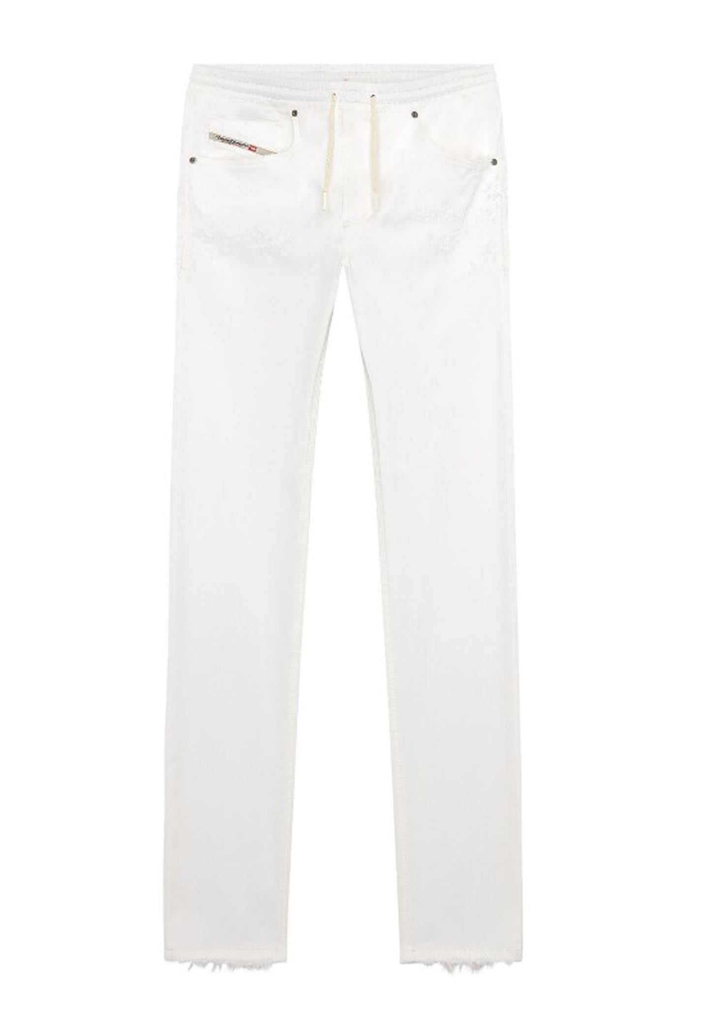 Pantalone Jeans bianco 2030 D-Krooley Joggjeans Diesel P24