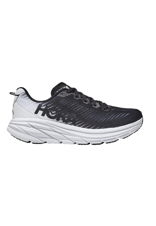 Scarpe sneakers da corsa running nere Rincon 3 Hoka P24 RINCON 3BWHTBWHT HOKA