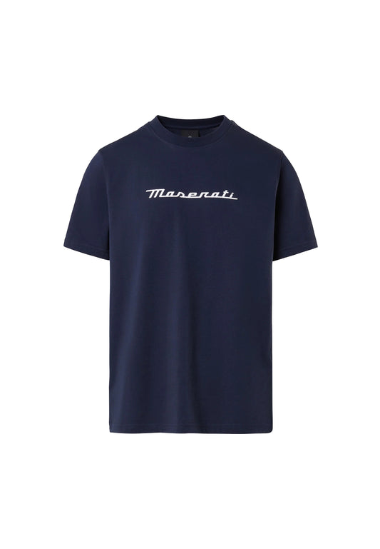T-shirt cotone girocollo blu Maserati North Sails P24