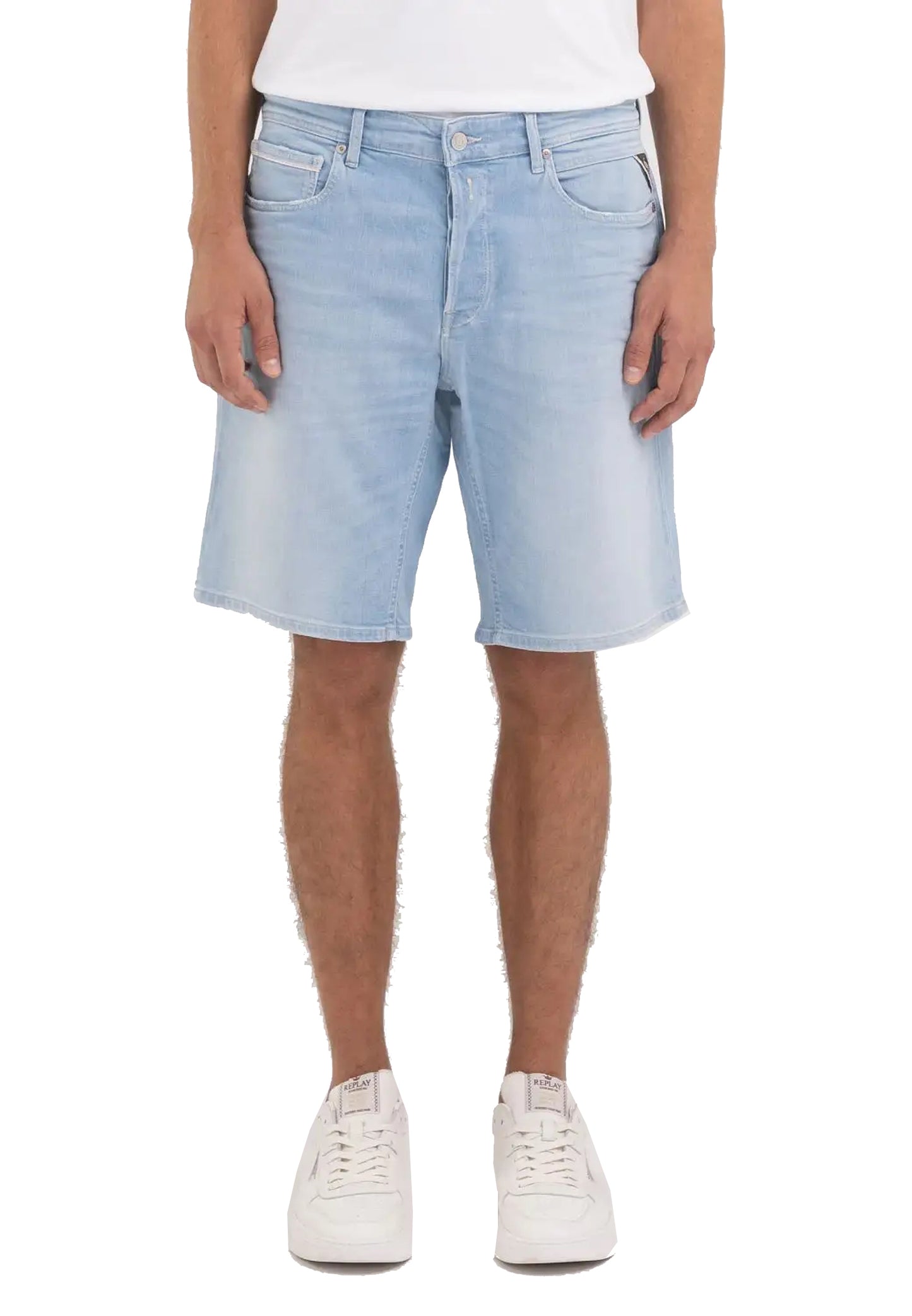 Bermuda Pantaloncini jeans denim cotone Replay P24