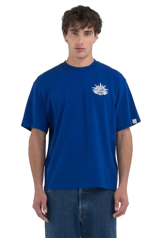T-shirt girocollo unisex blu Generazione Z Replay P24