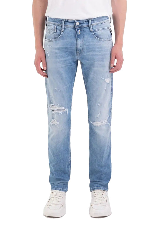 Pantalone Jeans slim fit chiaro 573 Bio Replay P24