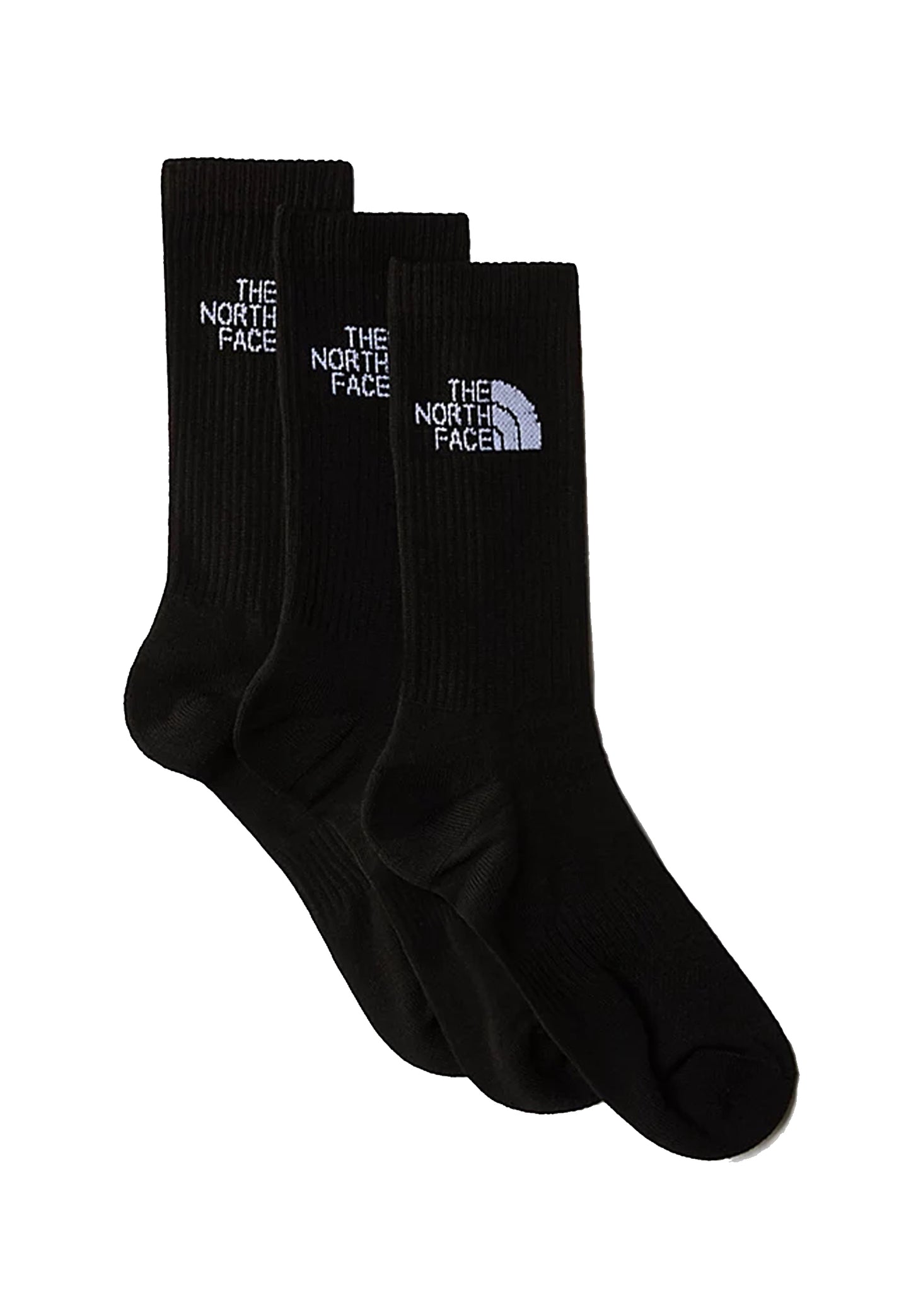 Calze multi sport cushion crew pacco da 3 neri The North Face P24 NF0A882HJK31 NFJK3NFJK3 THE NORTH FACE 