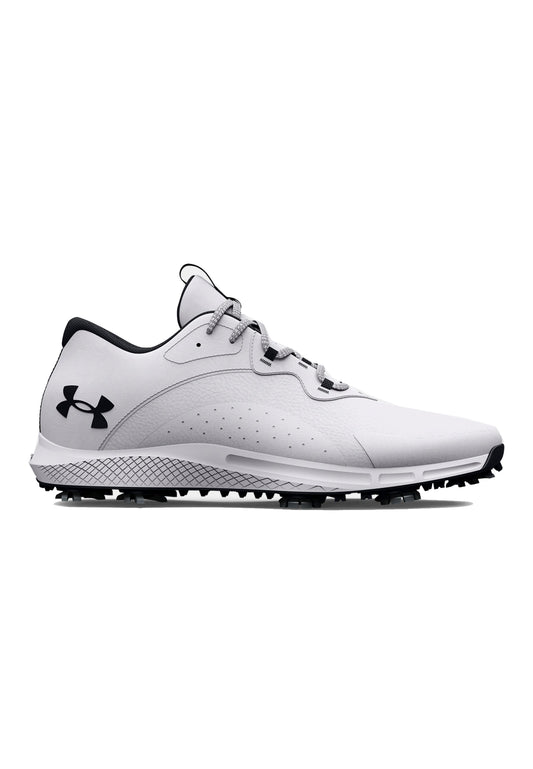 Scarpe sportive da golf pelle bianche Charged Draw Under Armour P24