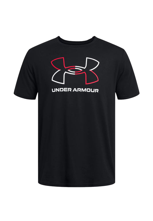 T-shirt girocollo nera UA Foundation Under Armour P24