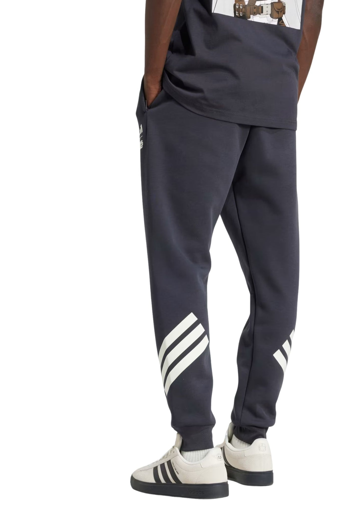 Pantaloni tuta grigio scuro Adidas x Star Wars P25 JD5724 5724DARK GREY ADIDAS 
