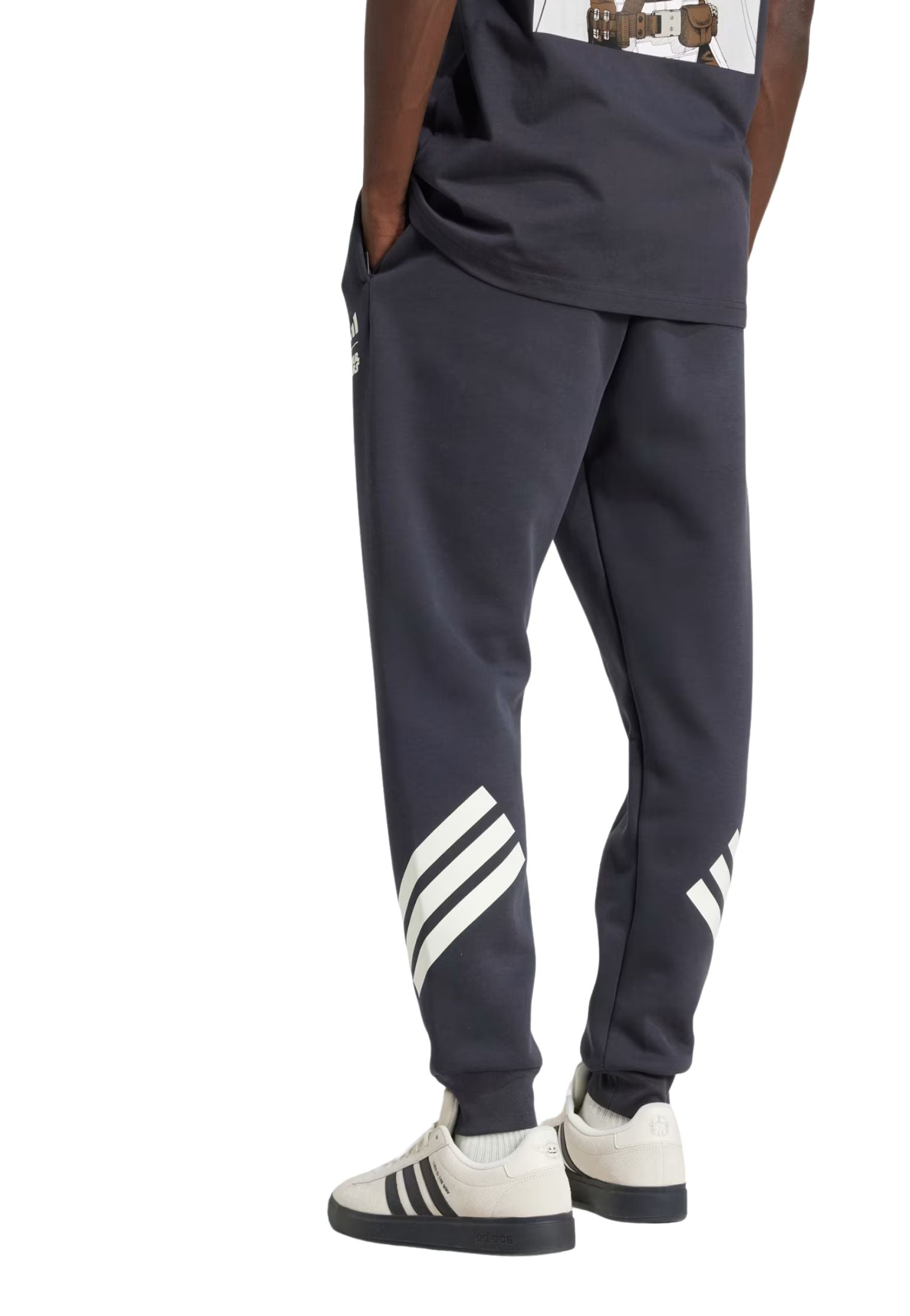 Pantaloni tuta grigio scuro Adidas x Star Wars P25 JD5724 5724DARK GREY ADIDAS 