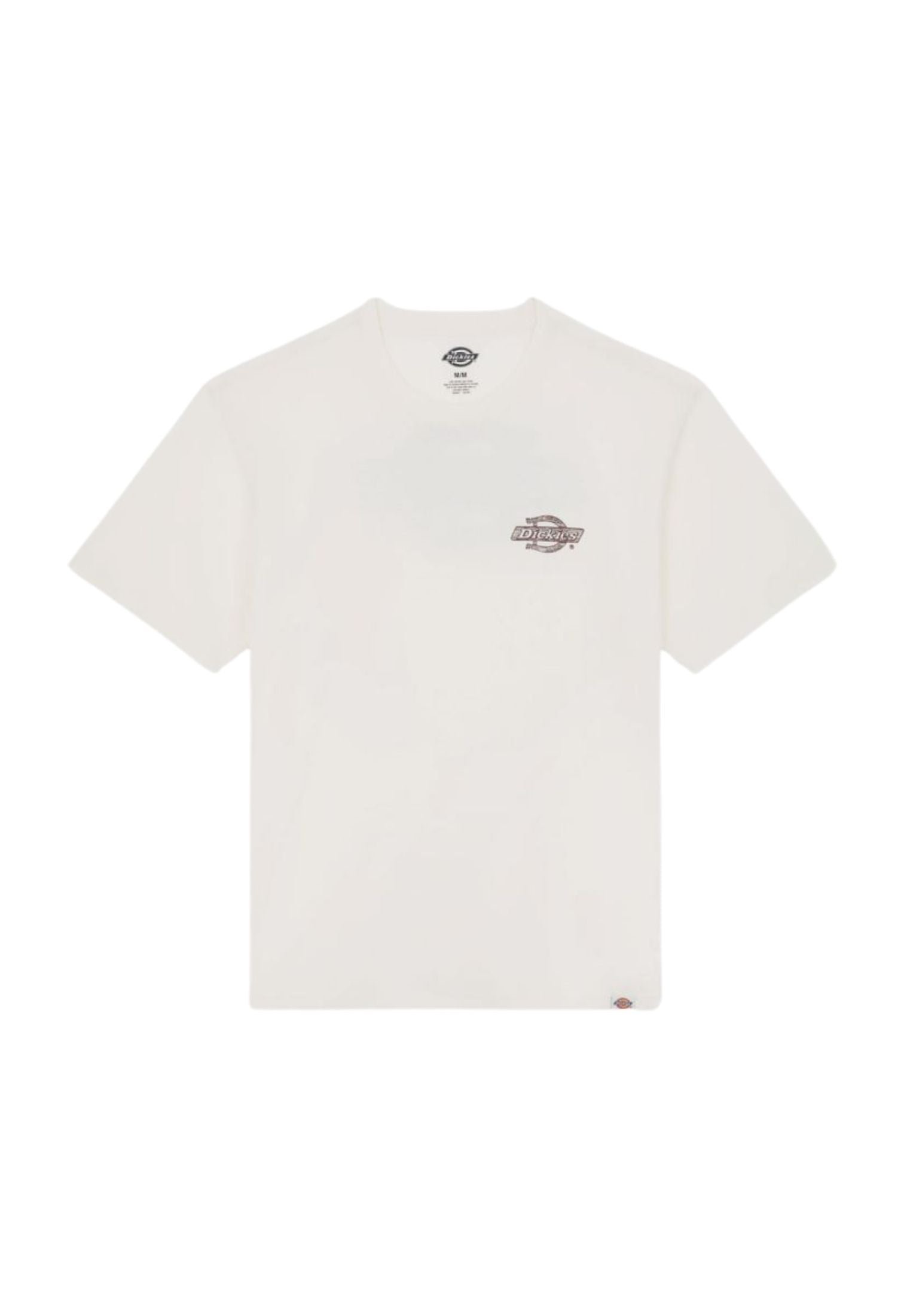 T-shirt beige Wood con logo Dickies P25 DK0A4ZATC481 DKC48DKC48 DICKIES 