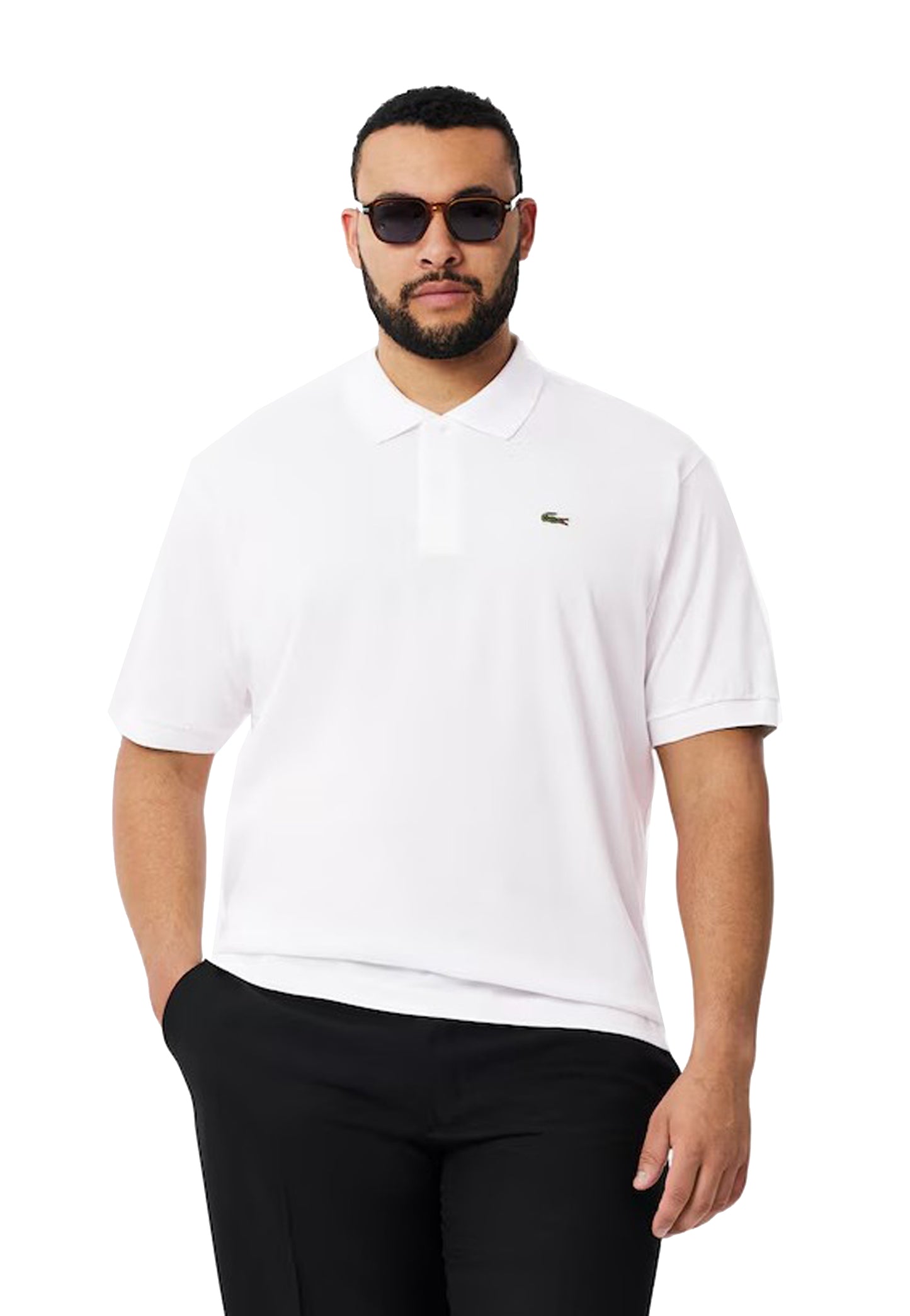 Polo bianca classica cotone logo Lacoste P25 1212 11 LACOSTE 