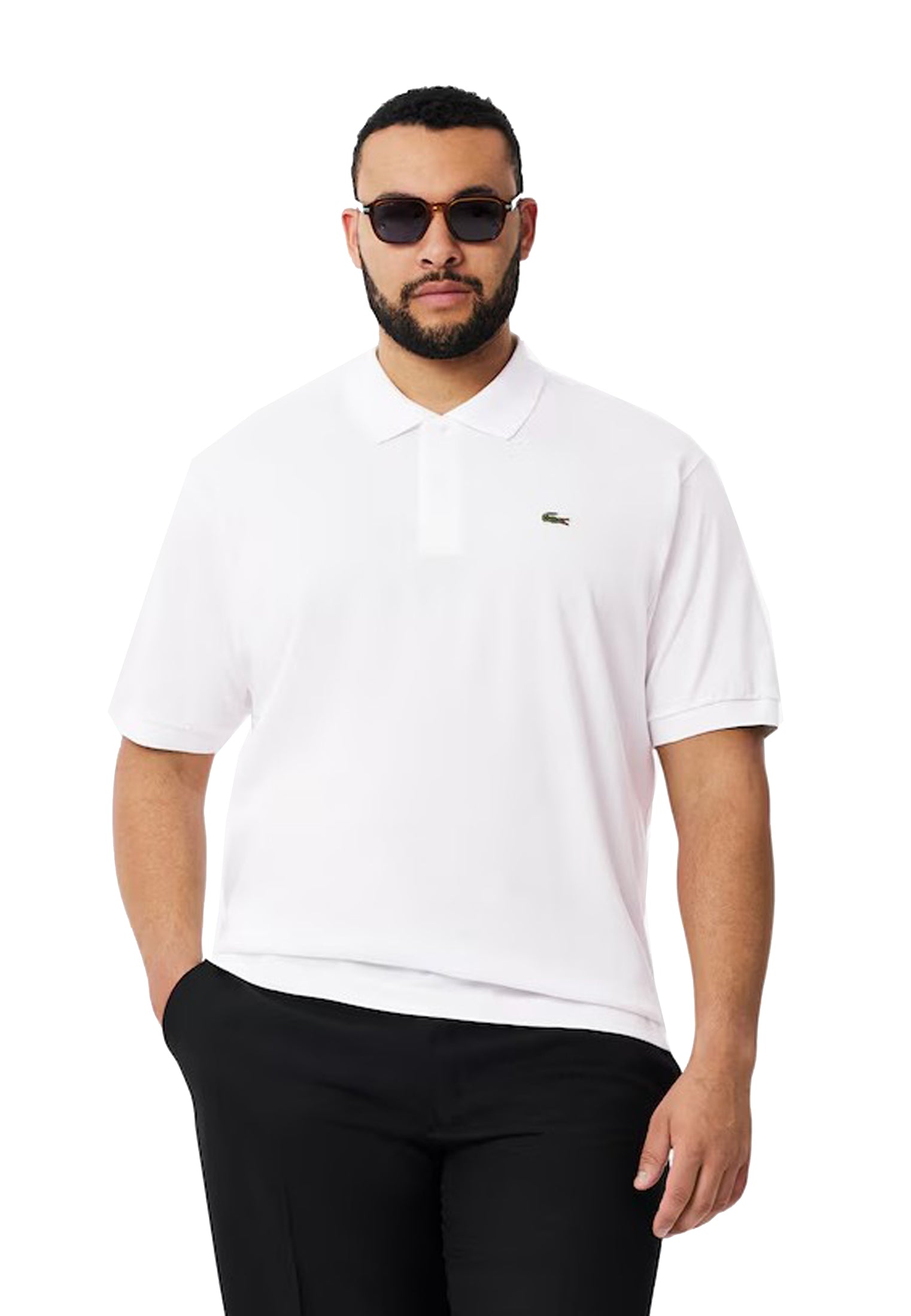 Polo bianca classica cotone logo Lacoste P25 1212 11 LACOSTE 