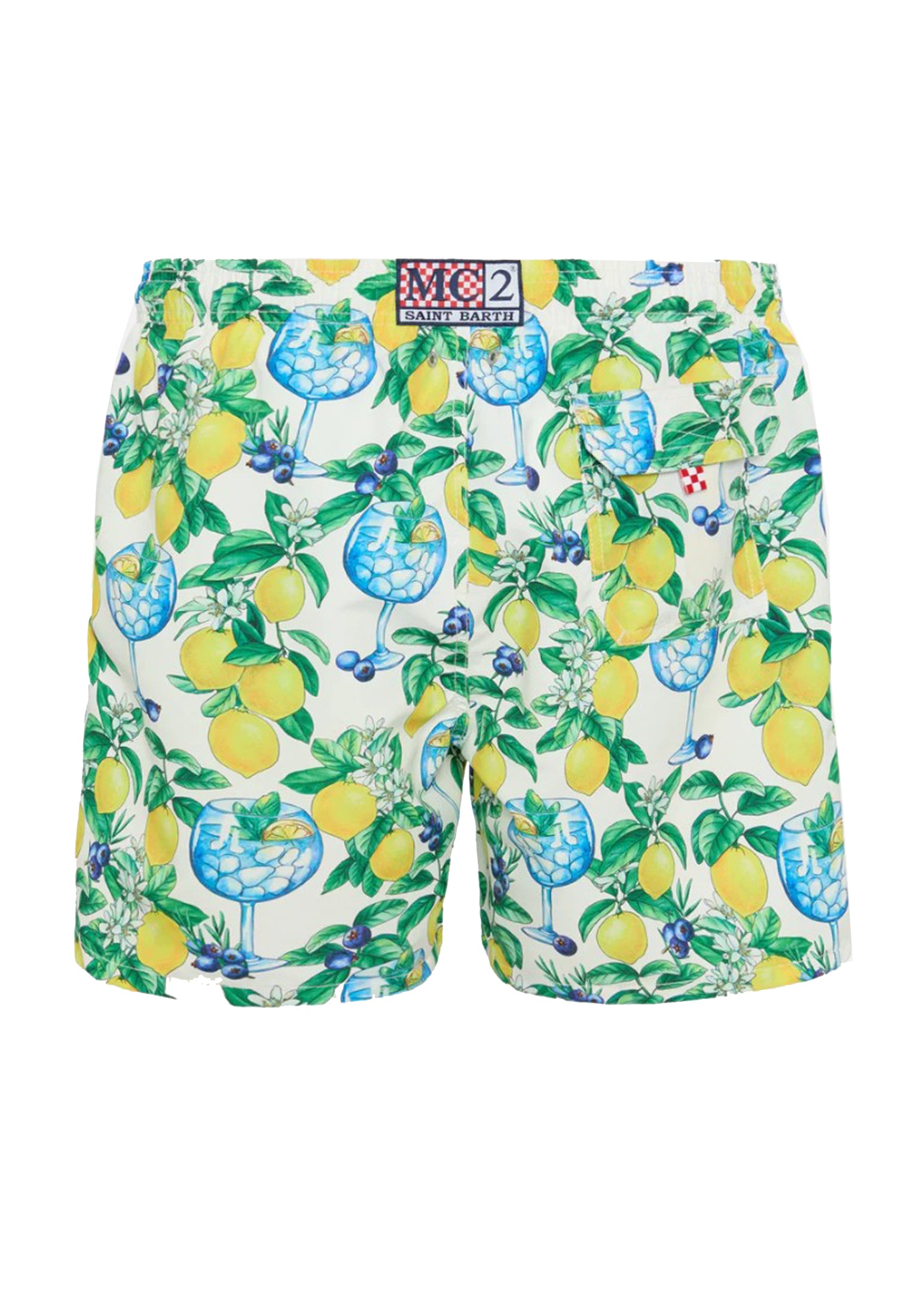Costume mare pantaloncino limoni Gustavia MC2 Saint Barth P25 GUSTAVIA 02243H02243H MC2 