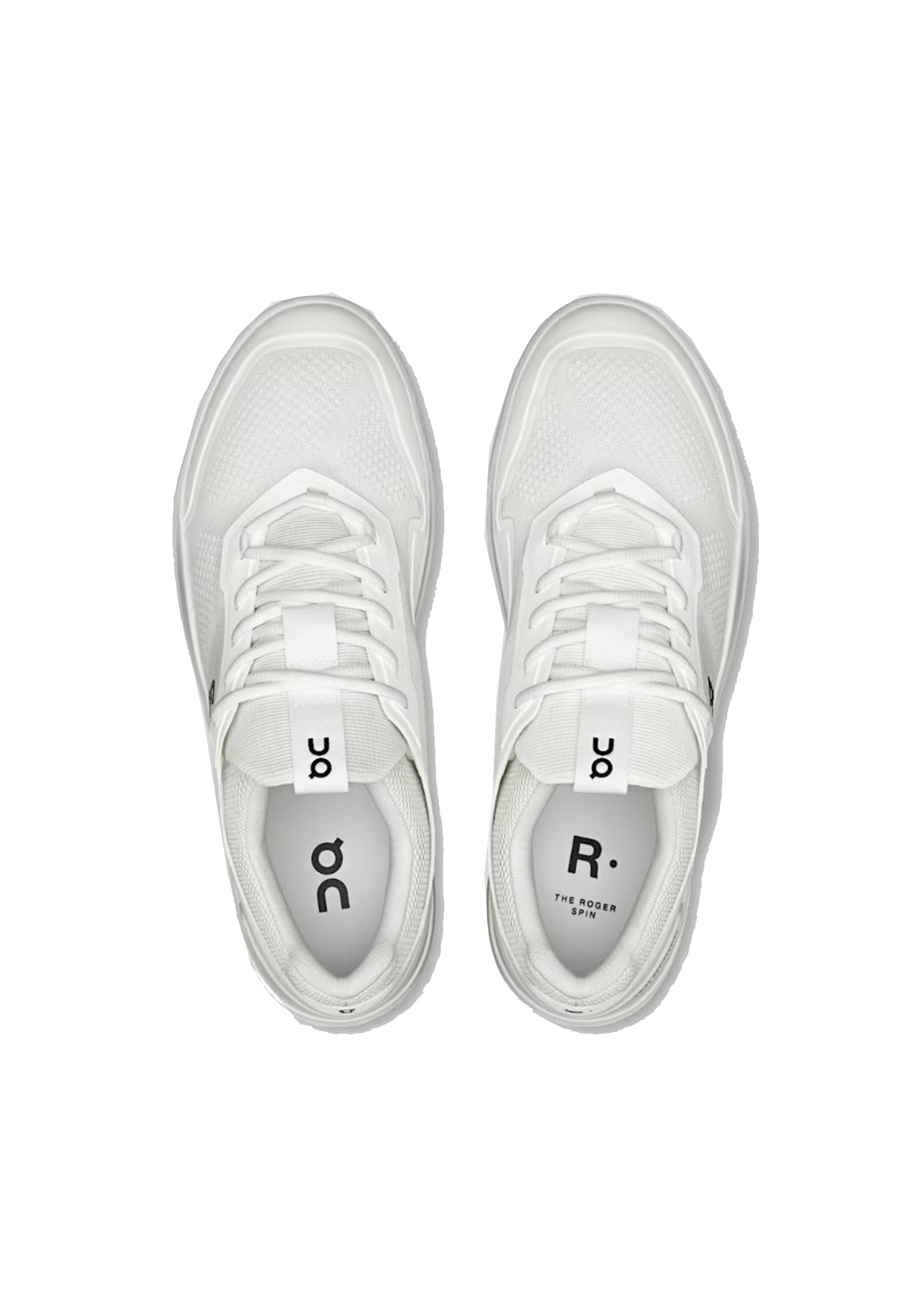 Scarpe sneaker donna bianca The Roger Spin On P25 3WD11480462 WHITE BLACKWHITE BLACK ON 