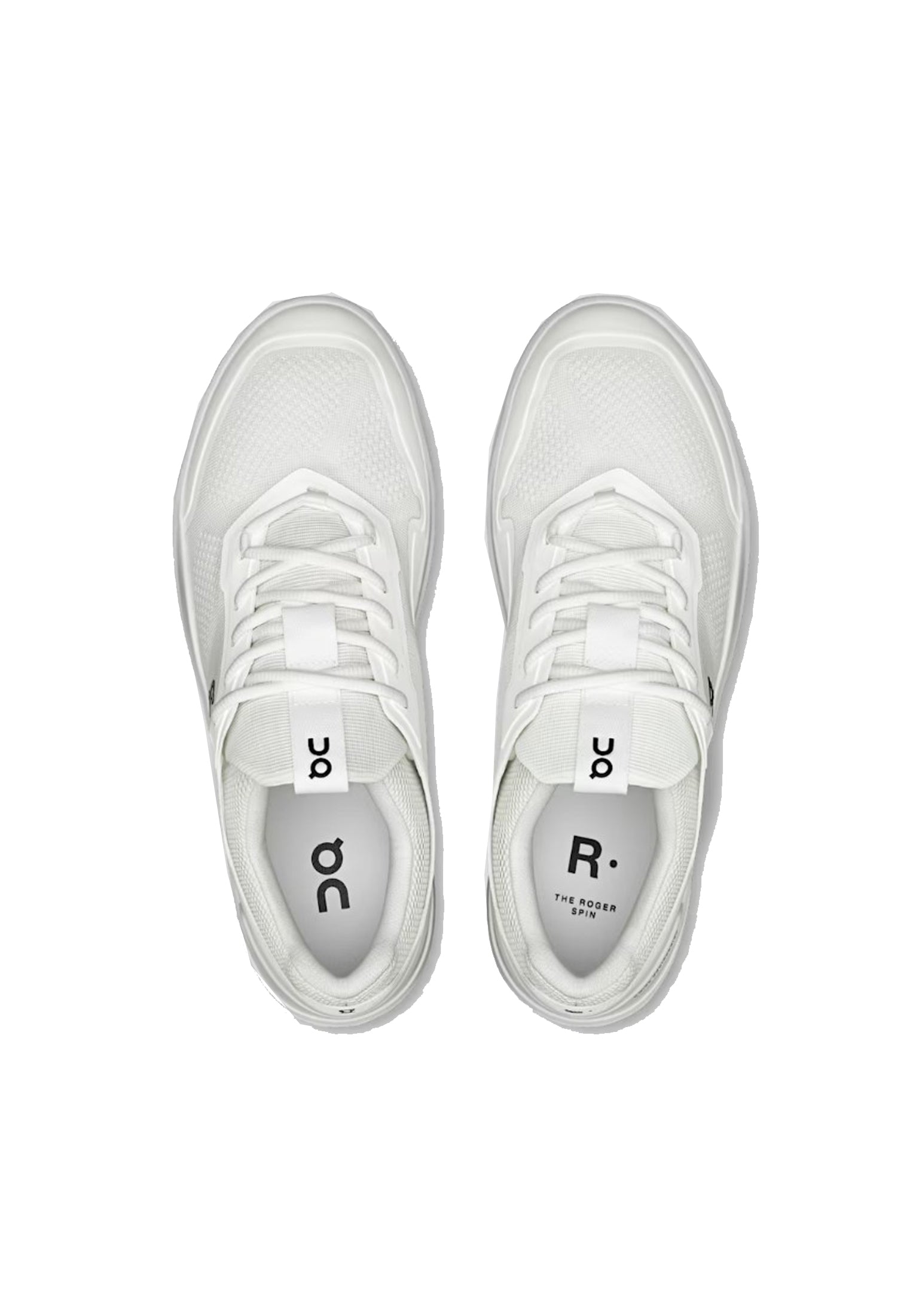 Scarpe sneaker donna bianca The Roger Spin On P25 3WD11480462 WHITE BLACKWHITE BLACK ON 