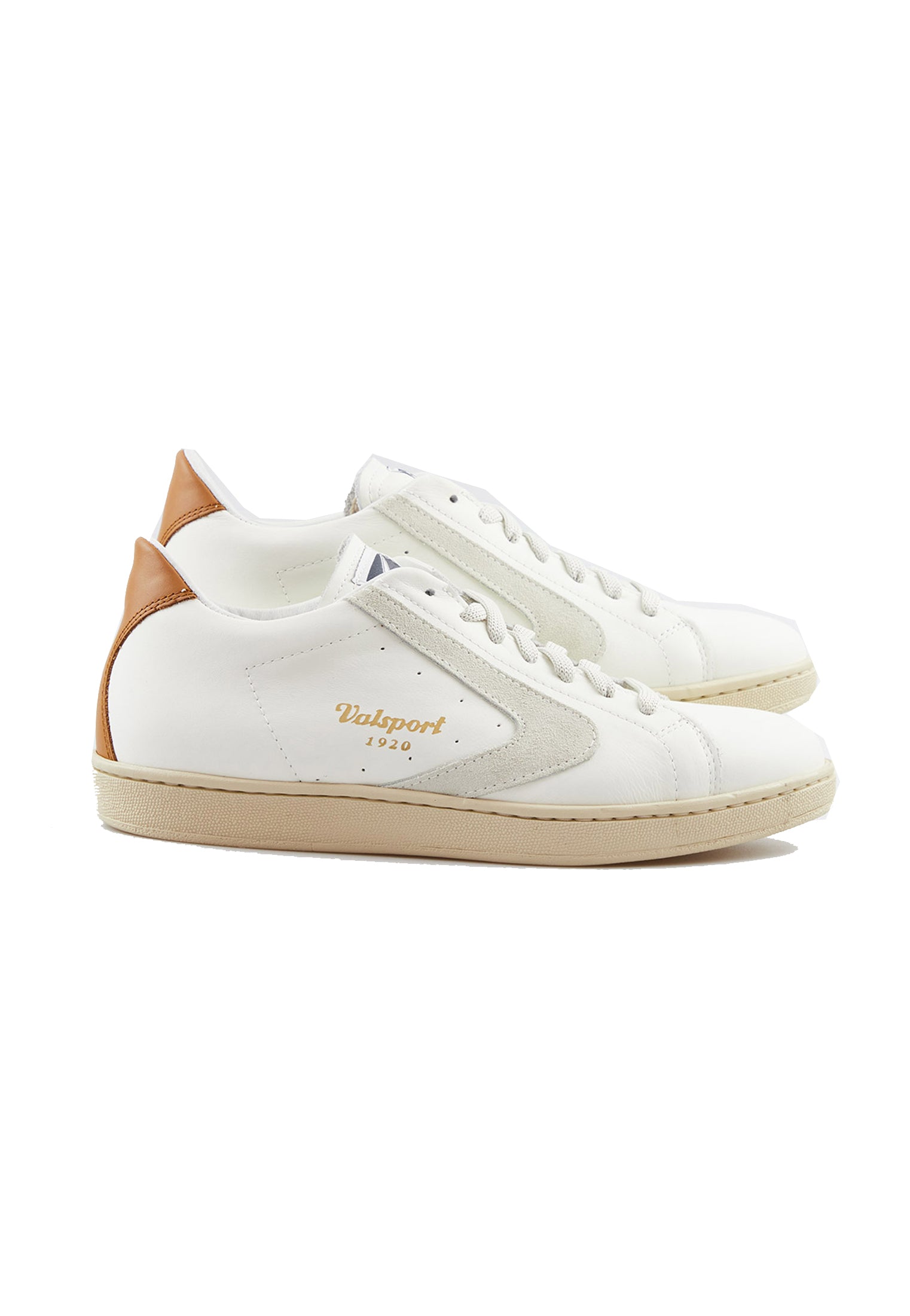 Scarpe sneakers in pelle Tournament Mix Nappa Valsport P25 VT2451M BIANCO PANNA VALSPORT 