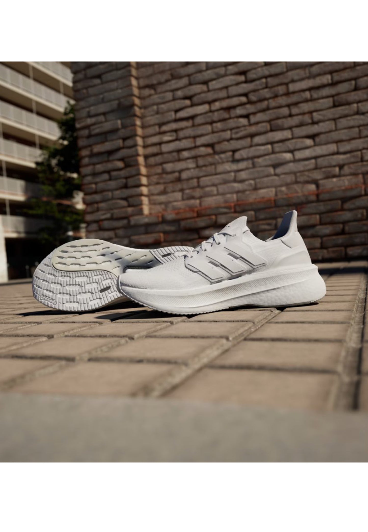 Scarpe sportive da running bianca Ultraboost 5 Adidas P26 ID8813 WHITE ADIDAS 