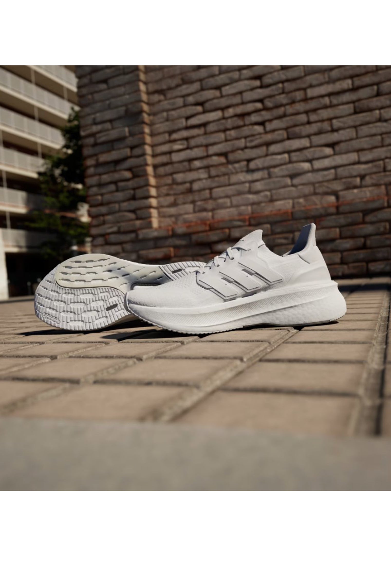 Scarpe sportive da running bianca Ultraboost 5 Adidas P26 ID8813 WHITE ADIDAS 