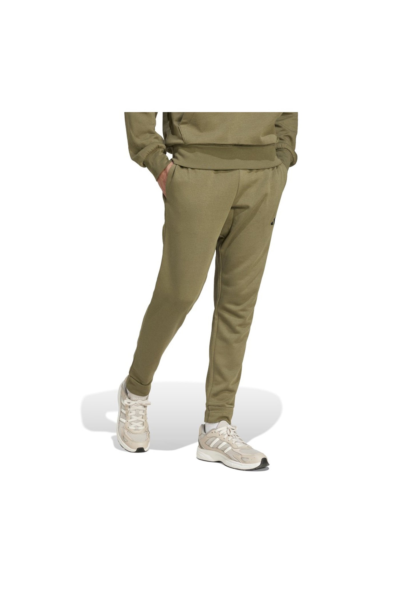 Pantaloni tuta verde oliva Adidas P26 JE3812 OLISTR/BLACK ADIDAS 