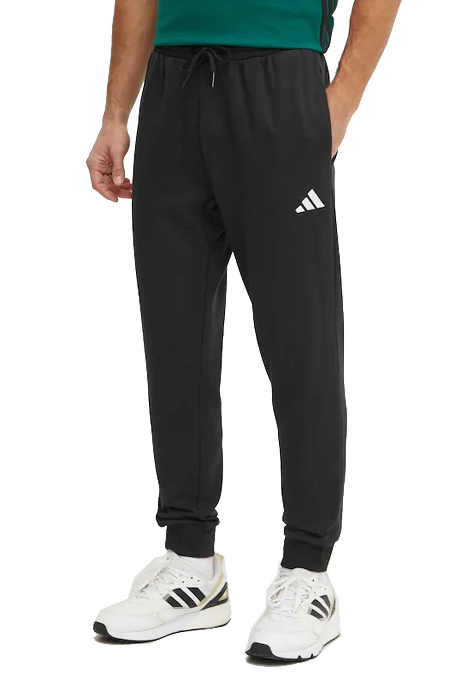 Pantaloni tuta nera Adidas P26 JE3815 BLACK/WHITE ADIDAS 