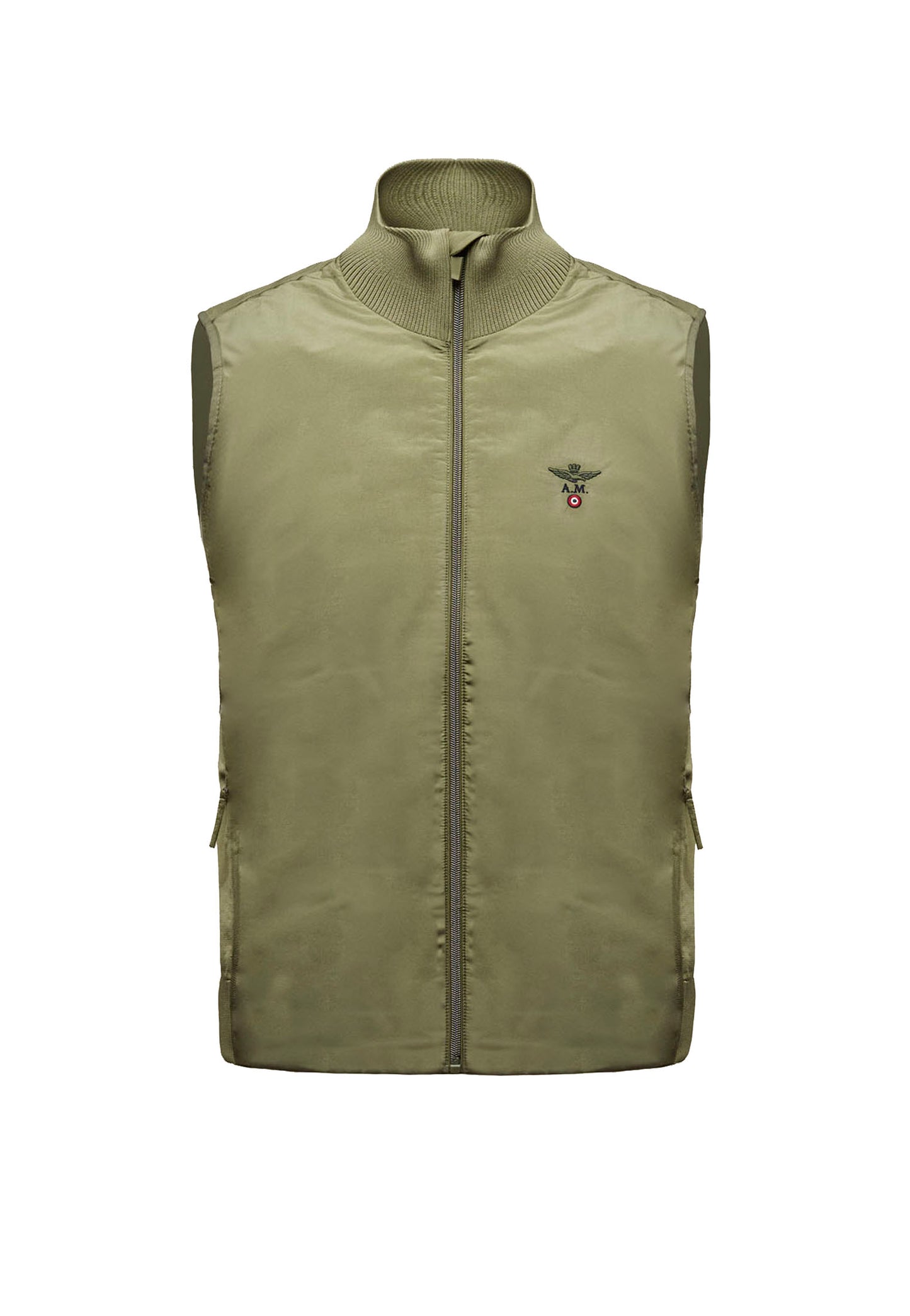Gilet smanicato verde imbottito Aeronautica Militare P26 261AM1386UCL00002 0730407304 AERONAUTICA MILITARE 