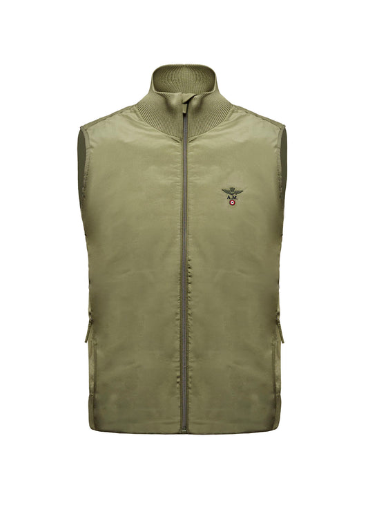 Gilet smanicato verde imbottito Aeronautica Militare P26 261AM1386UCL00002 0730407304 AERONAUTICA MILITARE 