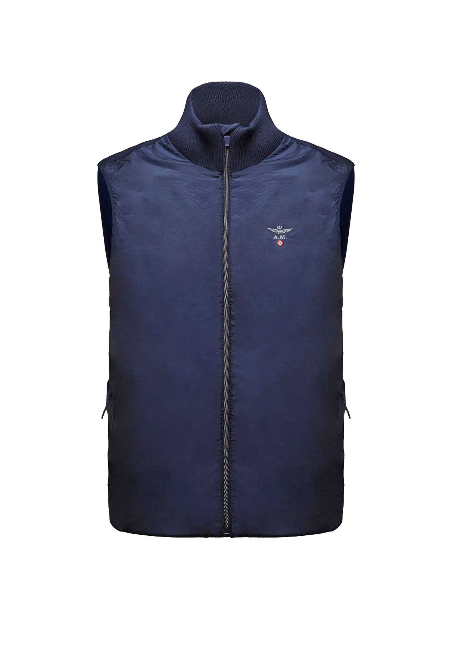 Gilet Smanicato blu imbottito Aeronautica Militare P26 261AM1386UCL00002 0818408184 AERONAUTICA MILITARE 