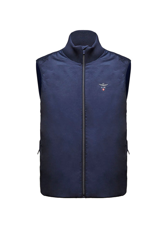 Gilet Smanicato blu imbottito Aeronautica Militare P26 261AM1386UCL00002 0818408184 AERONAUTICA MILITARE 