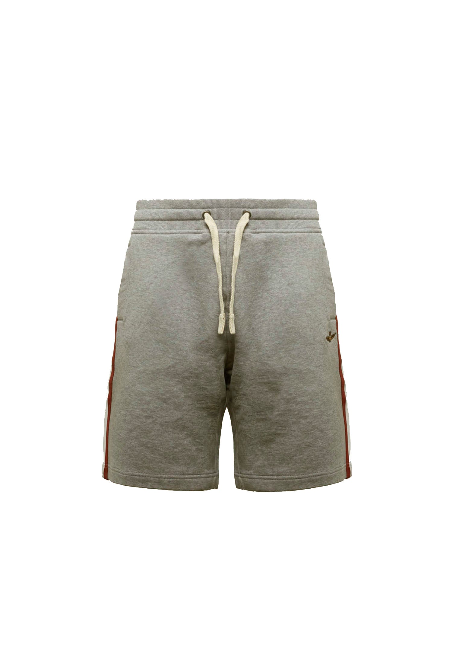 Pantaloni corti shorts sportivi felpati grigi Aeronautica Militare P26 261BF0030UF00677 1717117171 AERONAUTICA MILITARE 
