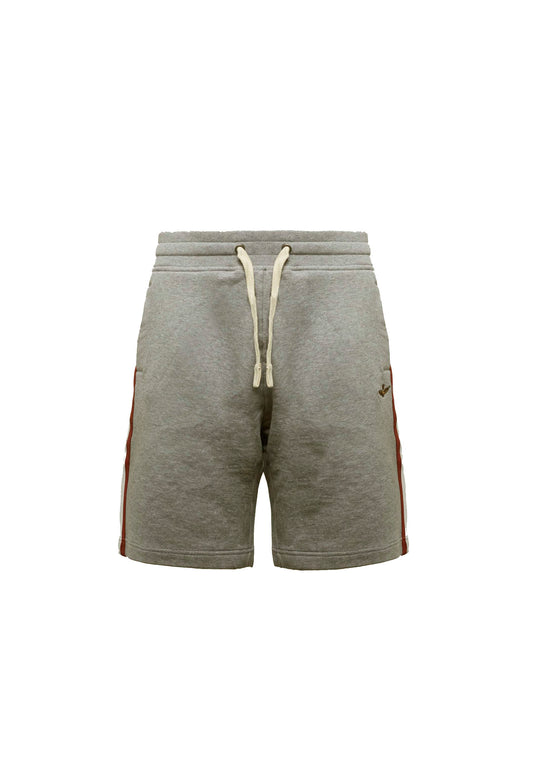 Pantaloni corti shorts sportivi felpati grigi Aeronautica Militare P26 261BF0030UF00677 1717117171 AERONAUTICA MILITARE 