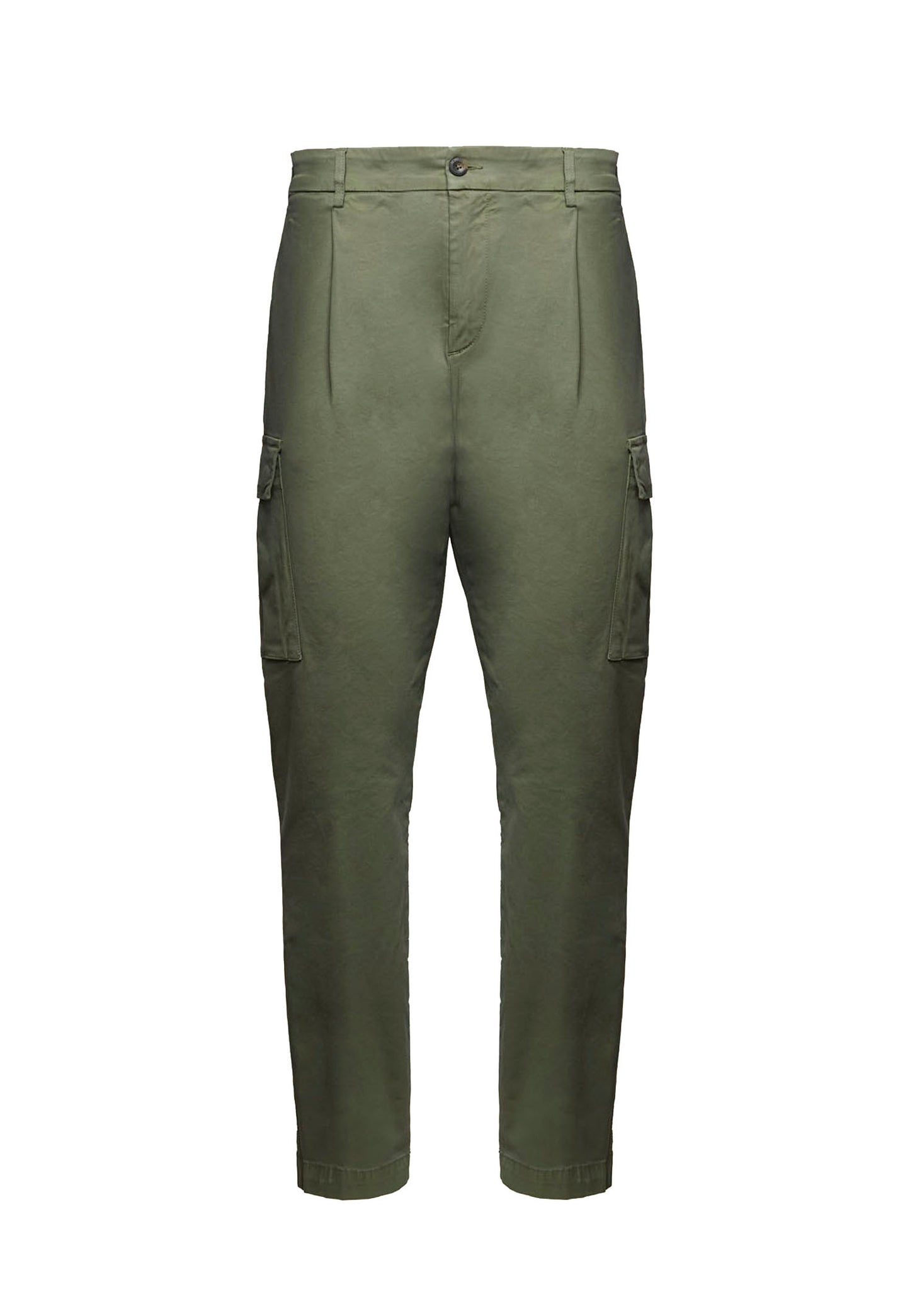 Pantaloni cargo verde cotone Aeronautica Militare P26 261PA1718UCT04331 0730407304 AERONAUTICA MILITARE 