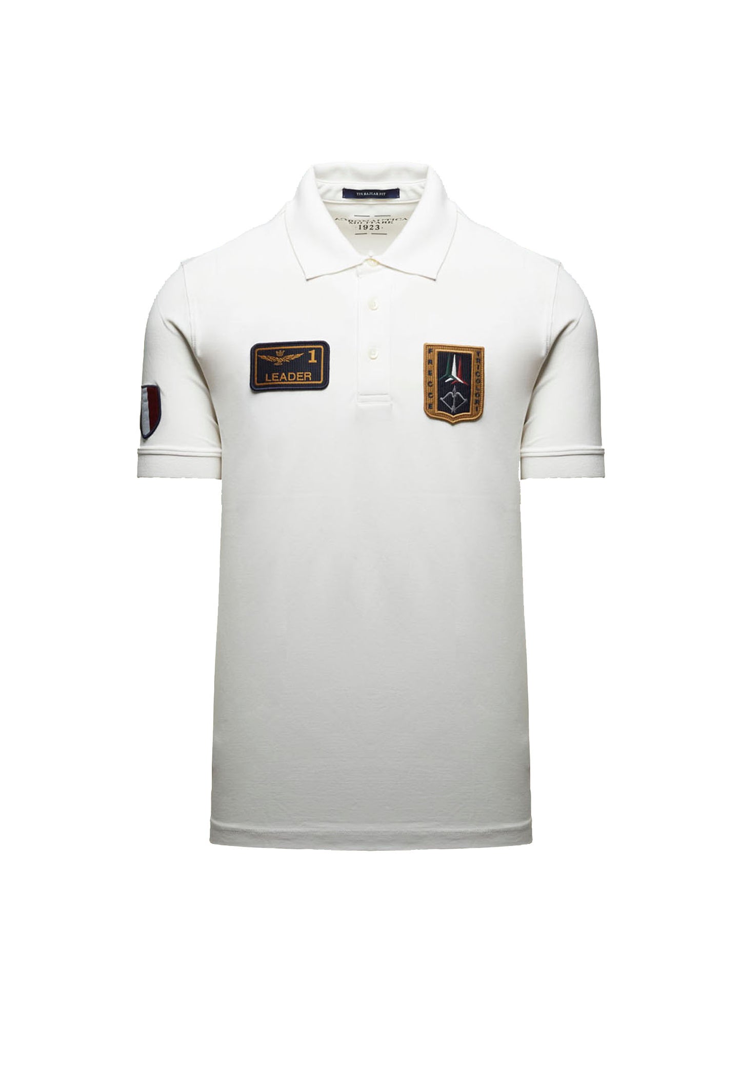 Polo manica corta bianca Frecce Tricolori Aeronautica Militare P26 261PO1927UP00191 7306273062 AERONAUTICA MILITARE 