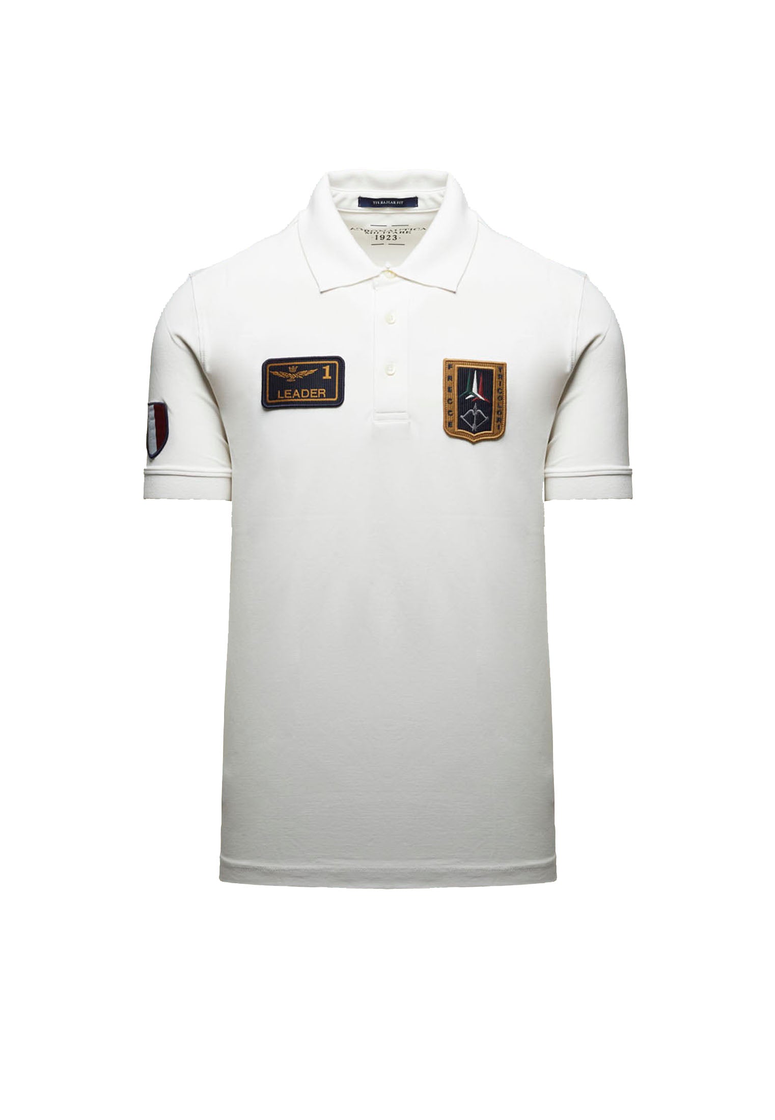 Polo manica corta bianca Frecce Tricolori Aeronautica Militare P26 261PO1927UP00191 7306273062 AERONAUTICA MILITARE 