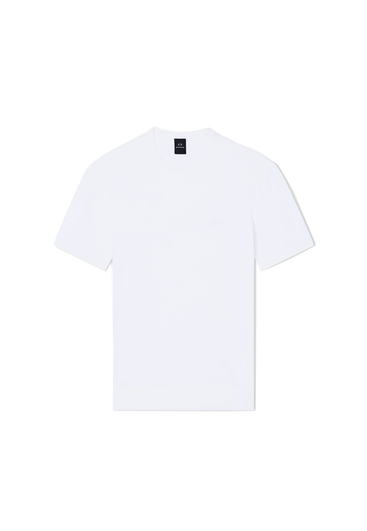 T-shirt bianca in maglia cotone maniche corte girocollo Armani Exchange P26 8NZM5C ZM3JZ 11161116 ARMANI EXCHANGE 