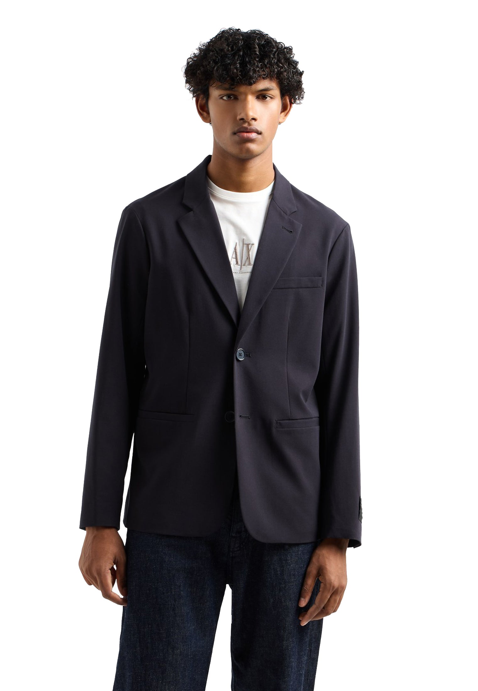 Giacca Blazer blu Armani Exchange P26 XM000345 AF10897 UB101UB101 ARMANI EXCHANGE 