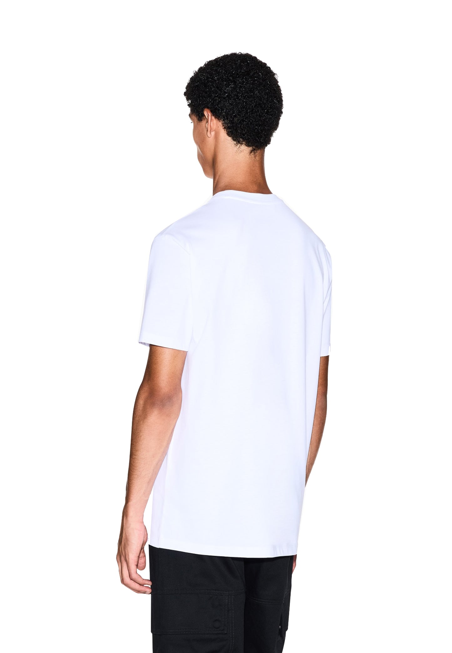 T-shirt girocollo bianca jersey cotone Armani Exchange P26 XM001280 AF10361 U0002U0002 ARMANI EXCHANGE 