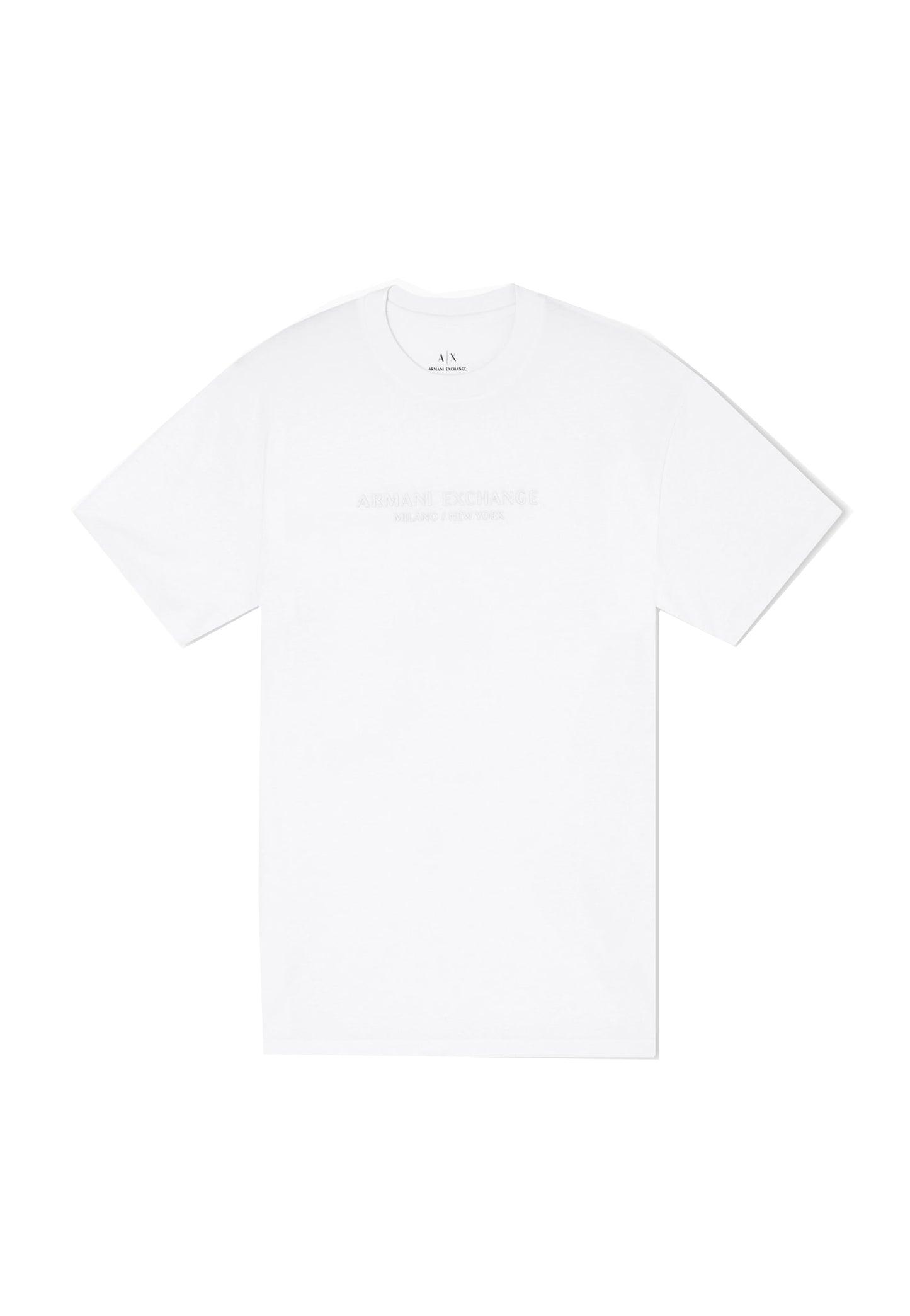 T-shirt girocollo bianca jersey cotone Armani Exchange P26 XM001280 AF10361 U0002U0002 ARMANI EXCHANGE 
