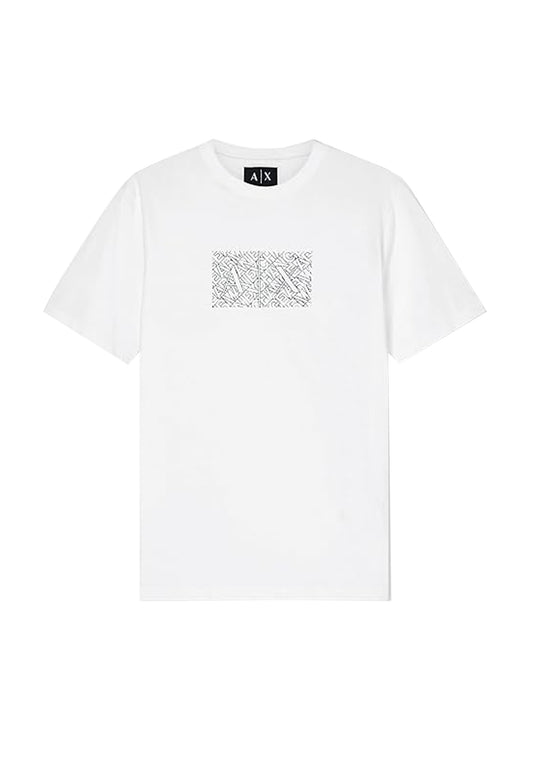 T-shirt girocollo cotone bianca Armani Exchange P26 XM002784 AF10356 U0009U0009 ARMANI EXCHANGE 