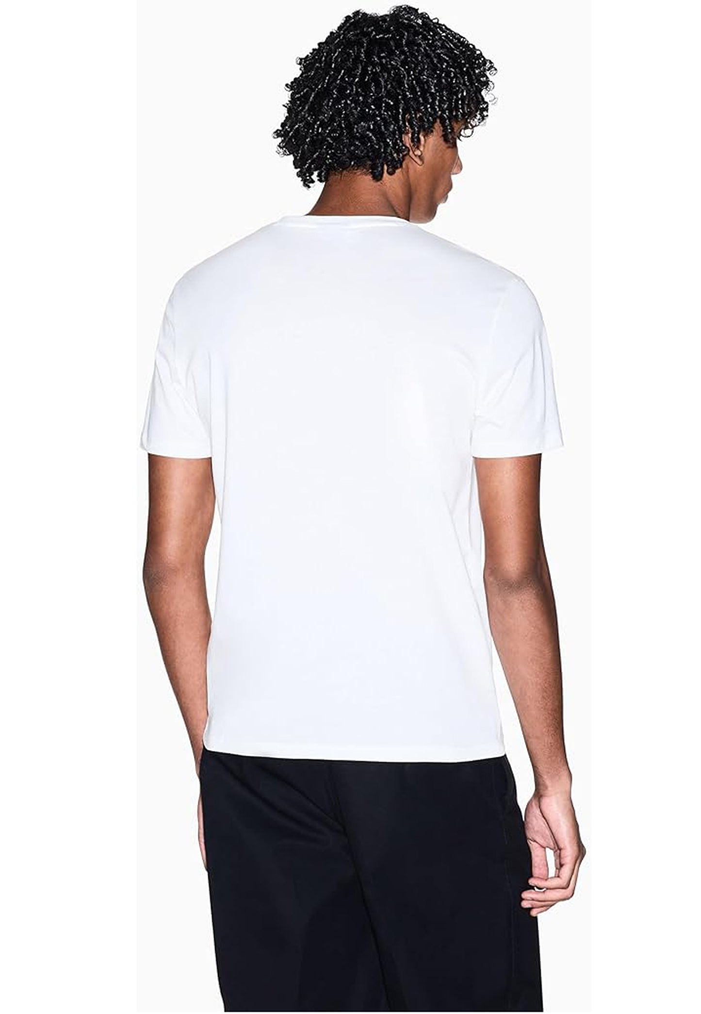 T-shirt girocollo cotone bianca Armani Exchange P26 XM002784 AF10356 U0009U0009 ARMANI EXCHANGE 