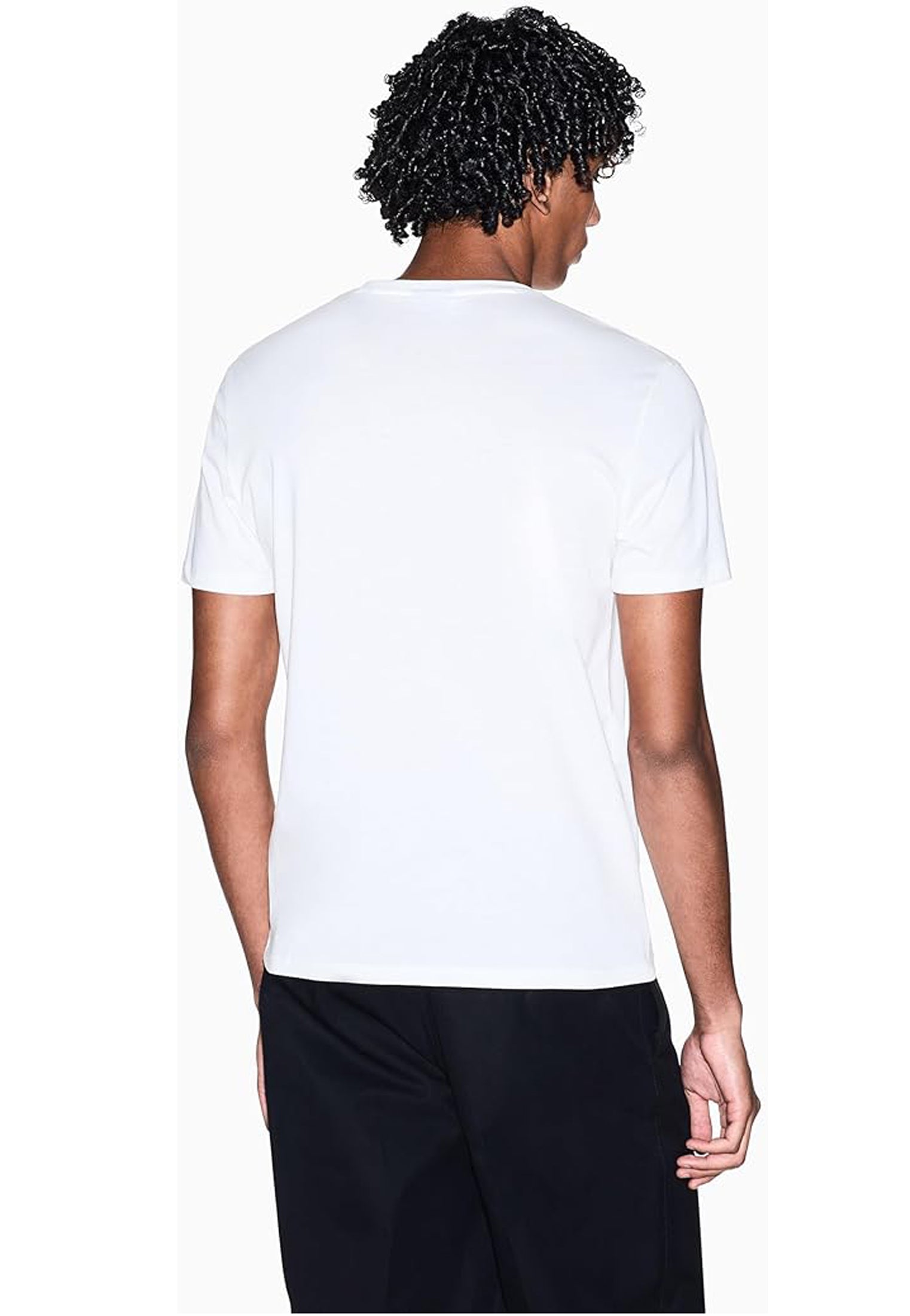 T-shirt girocollo cotone bianca Armani Exchange P26 XM002784 AF10356 U0009U0009 ARMANI EXCHANGE 