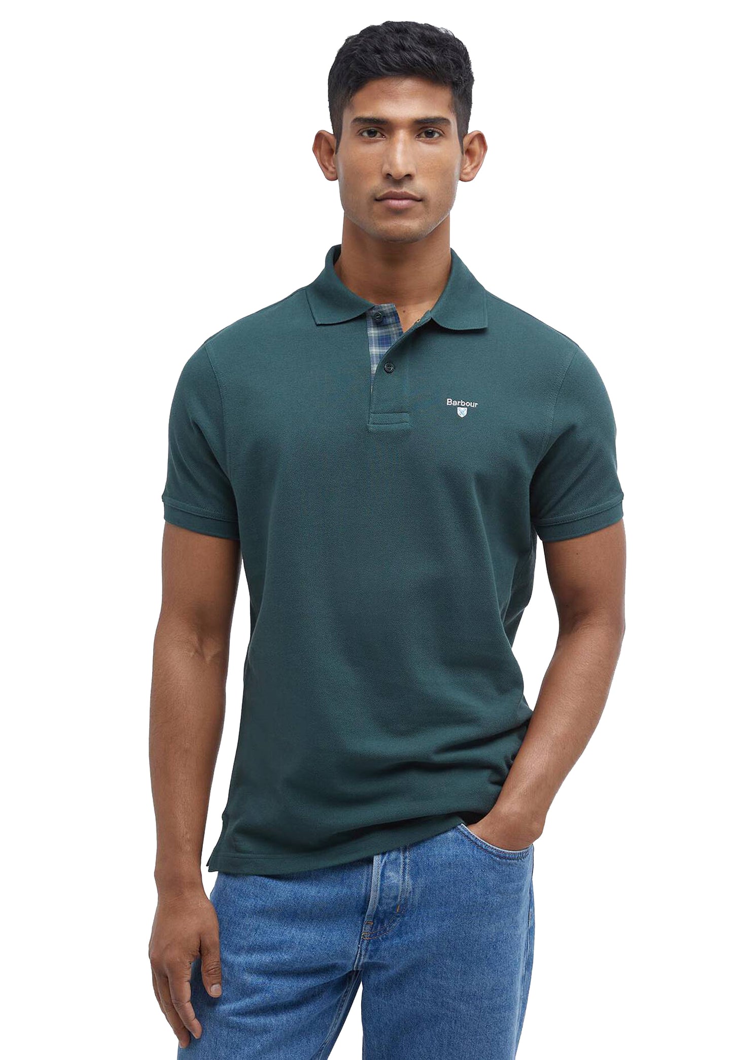 Polo mezza manica classica verde Barbour P26 MML0012 GN89GN89 BARBOUR 