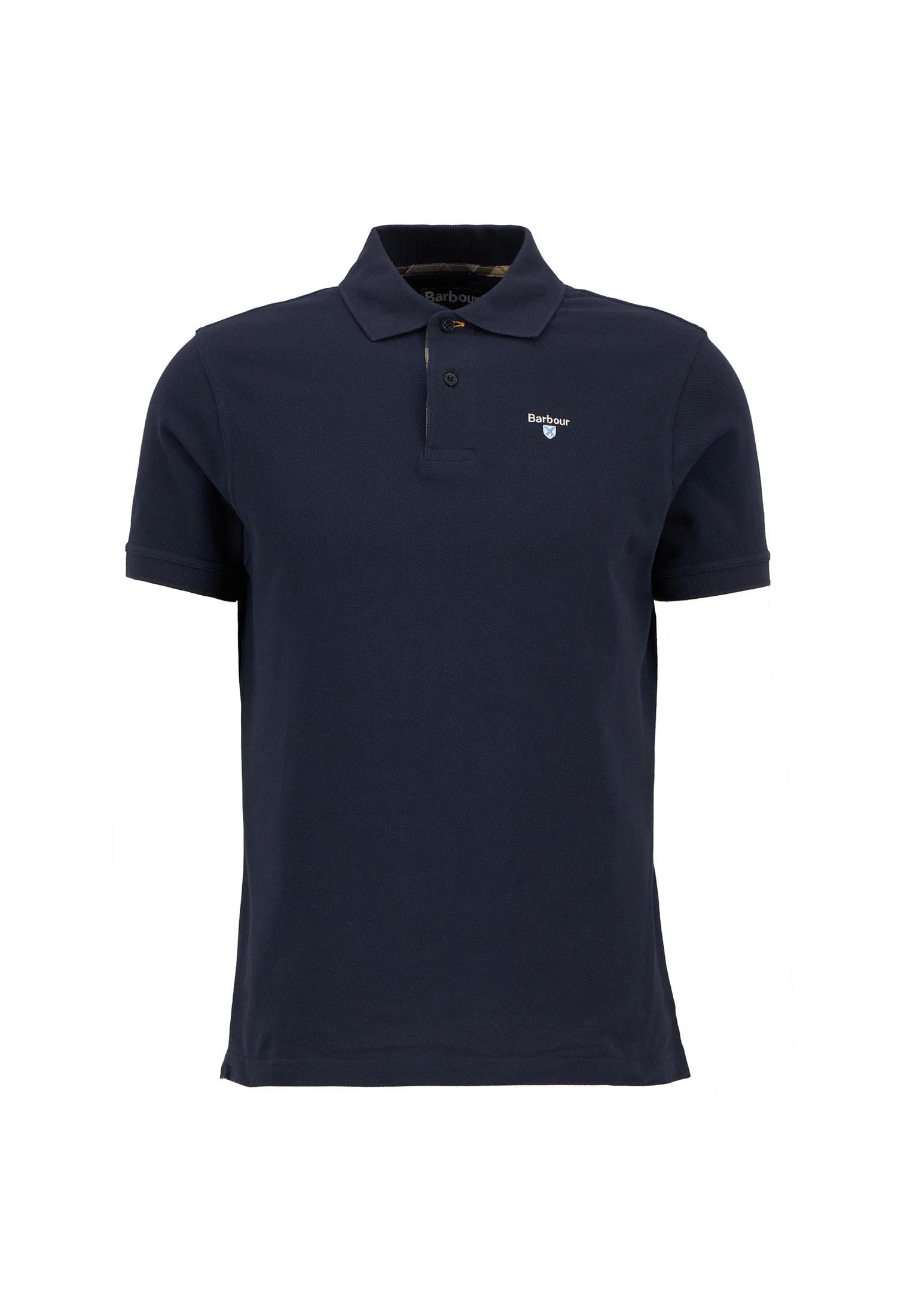 Polo mezza manica classica blu Barbour P26 MML0012 NY31NY31 BARBOUR 