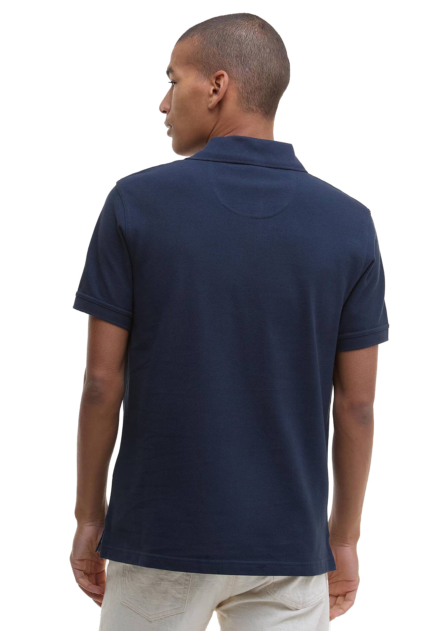Polo mezza manica classica blu Barbour P26 MML0012 NY31NY31 BARBOUR 