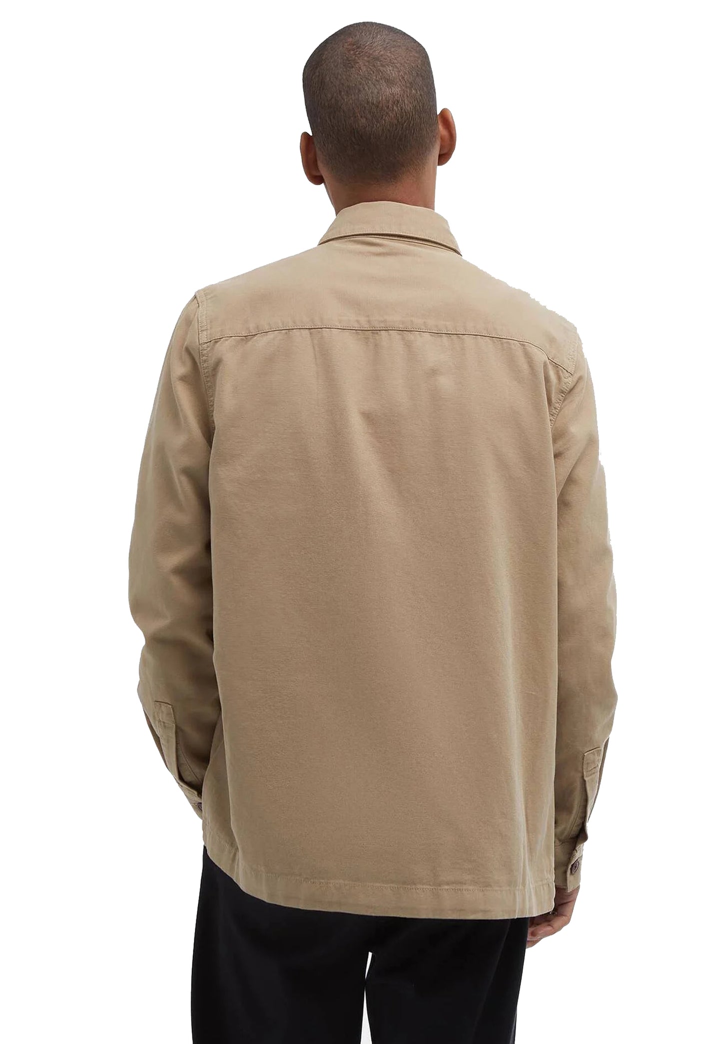 Giacca camicia cotone beige Barbour P26 MOS0281 ST17ST17 BARBOUR 