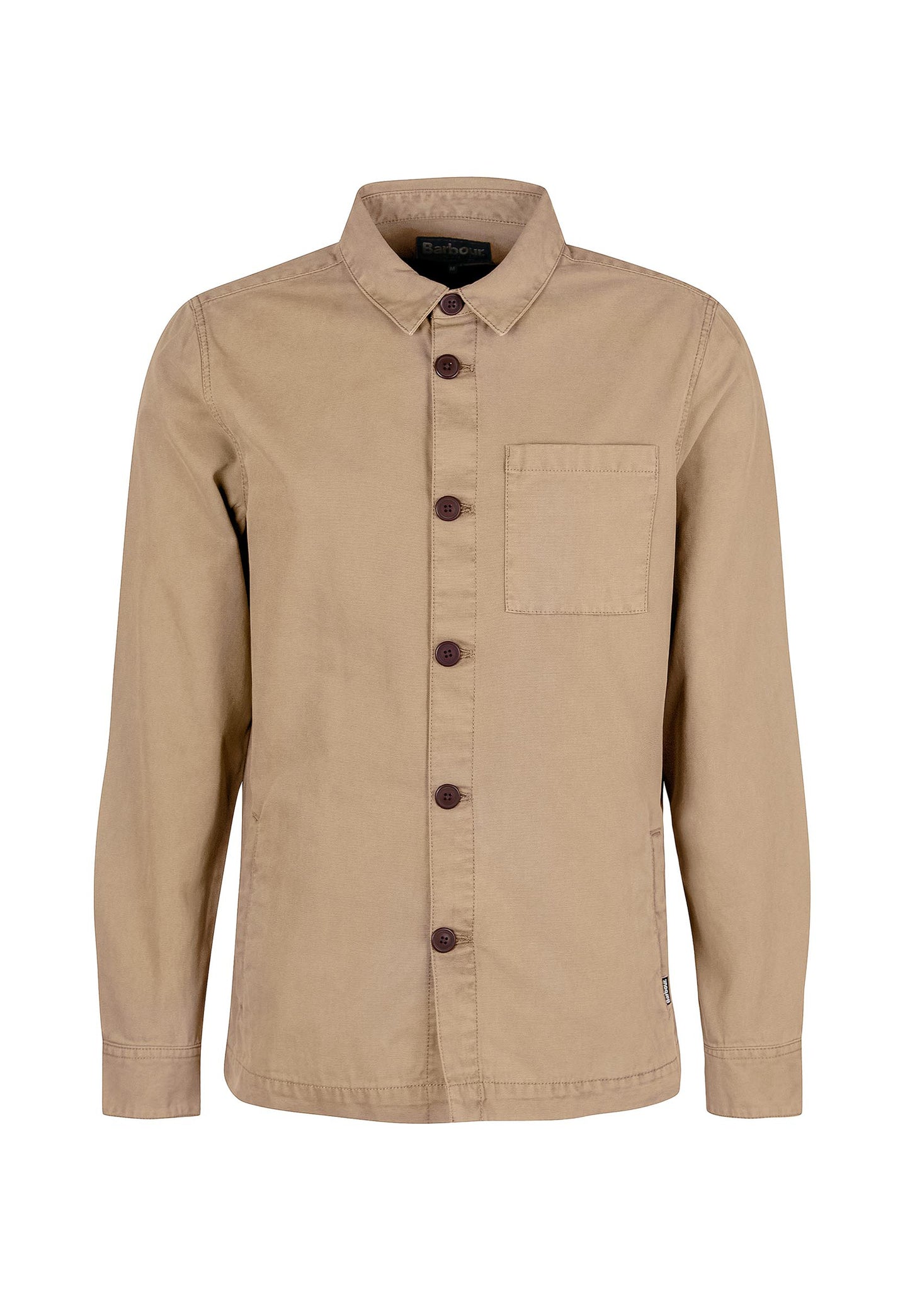 Giacca camicia cotone beige Barbour P26 MOS0281 ST17ST17 BARBOUR 