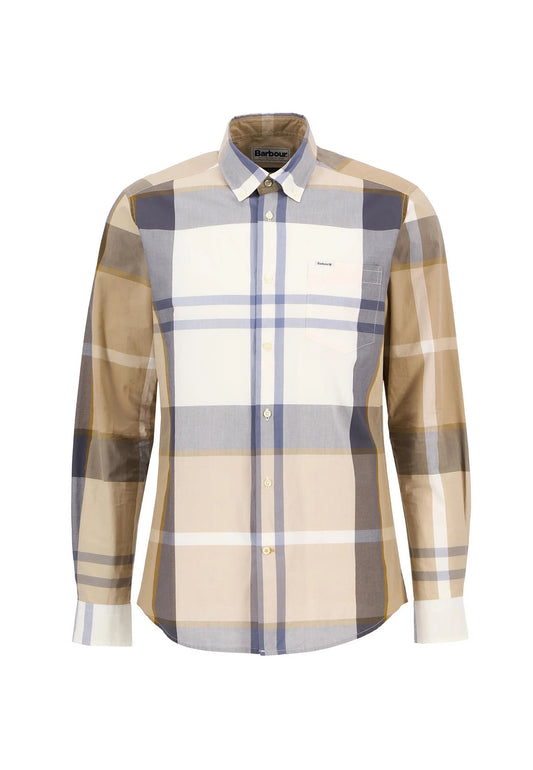 Camicia sartoriale tartan beige blu Harris Barbour P26 MSH5071 TN88TN88 BARBOUR 
