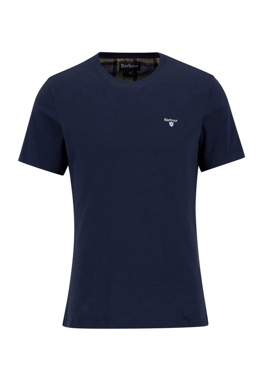 T-shirt girocollo blu cotone Aboyne Barbour P26 MTS0670 NY31NY31 BARBOUR 