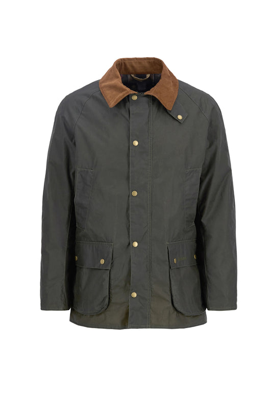 Giacca cerata leggera verde Ashby Barbour P26 MWX1377 OL51OL51 BARBOUR 