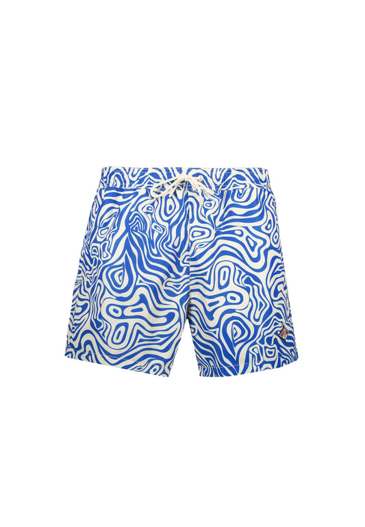Costume da bagno mare pantaloncino Volley Marble Blu Bear P26 BM641S26 VA2VA2 BEAR 