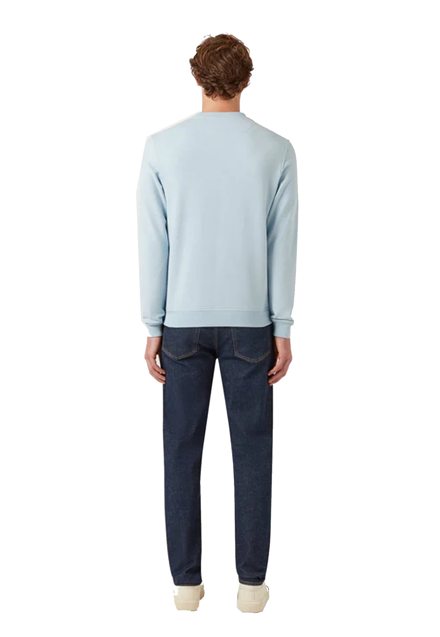 Felpa girocollo azzurro Belstaff P26 100049 Sky BlueSky Blue BELSTAFF 